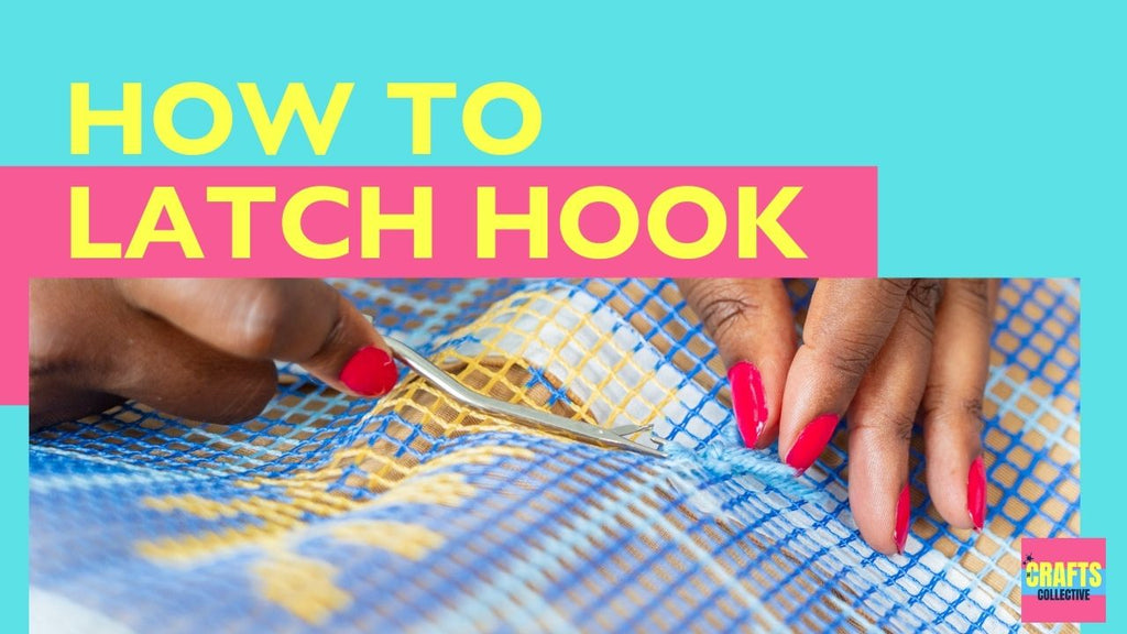 Latch Hook Directions Chart LATCH HOOKING KITS
